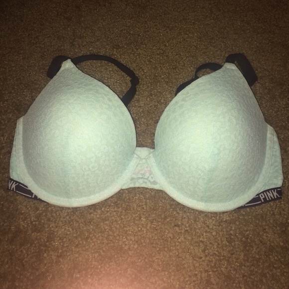 VS baby blue bra
