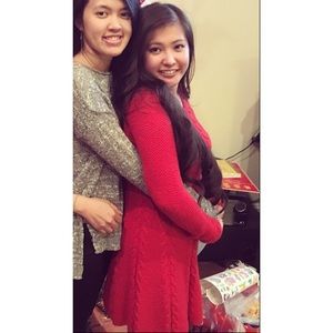 Long Sleeve Knitted Dress