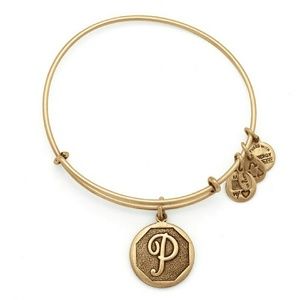 Alex and Ani "P" bracelet