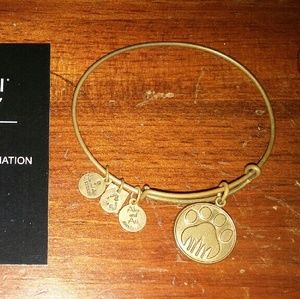 Alex & Ani "Paw Prints" bracelet