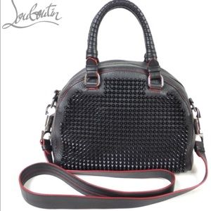 Christian Louboutin Panettone Spiked Satchel Bag