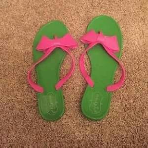 Mudpie Jelly Flip Flops Size Eur 38 or 8 US