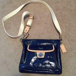 Authentic coach cross body bag