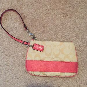 Coach wristlet