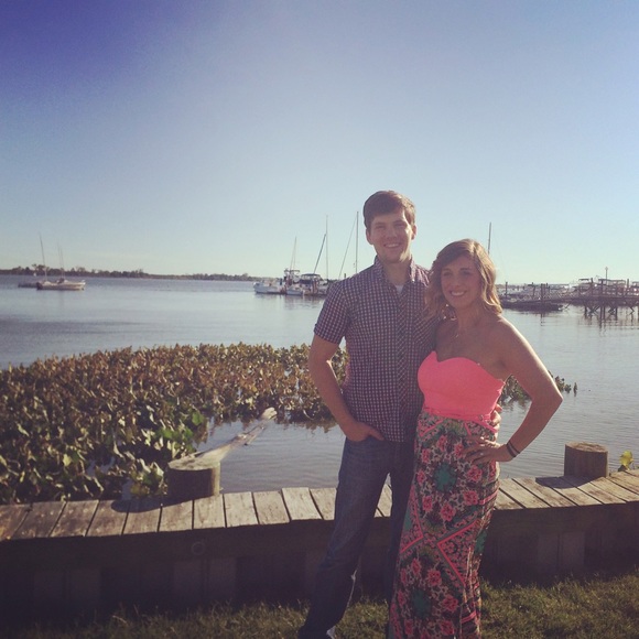Pink patterned maxi dress - Picture 4 of 4