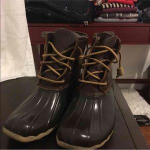 Sperry top sider salt water boots