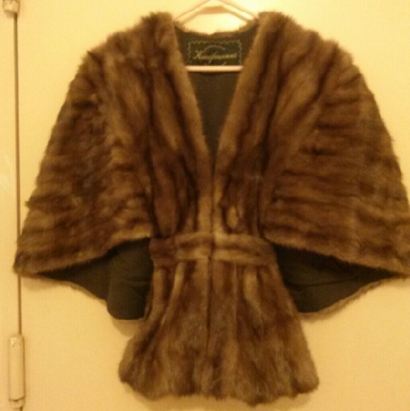 Vintage Mink Stole, Cape, Wrap