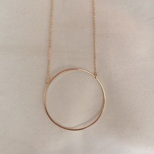 Gold circle necklace ❌FINAL PRICE❌