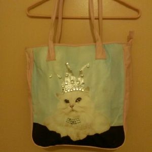 Princess Kitty Cat Tote Bag-NWOT-Avon