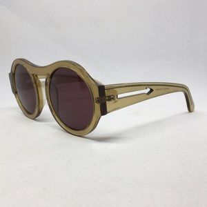 Karen Walker Clear Brown Sunglasses