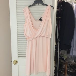 White House Black Market Drapey Surplice Dress