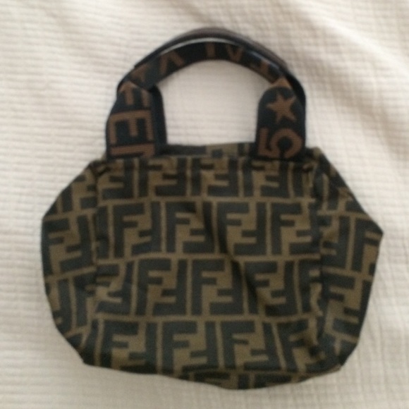 Small vinyl Fendi bag