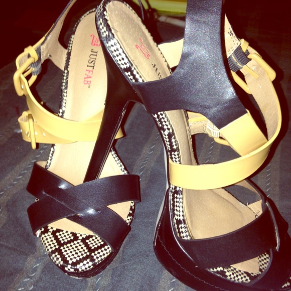 Just Fab FAB-YOU-LOUS Platform stiletto heels!