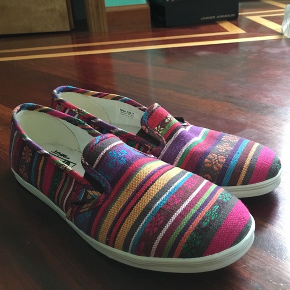 Aztec/Tribal print vans