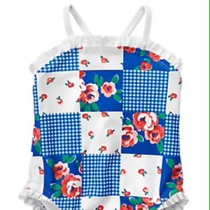 🆕 Gymboree Baby Girl Swimsuit 12-18 months