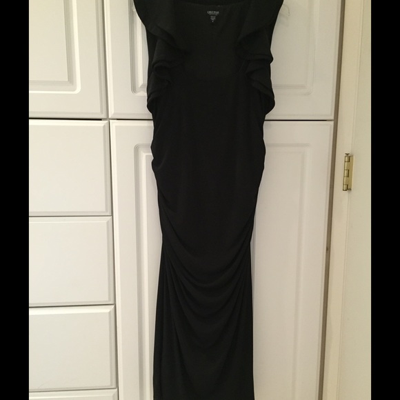 Black maternity formal dress