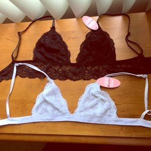 NWT LACE BRALETTES