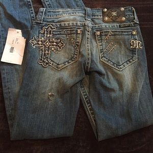 Miss Me Bling Skinny Jeans