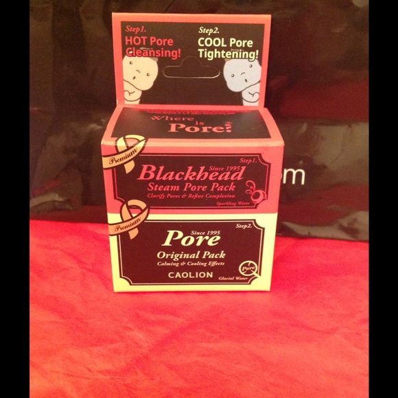 Other - Blackhead steam pore pack