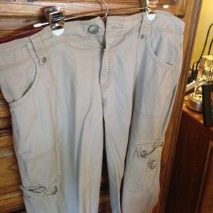 Khaki convertible pants