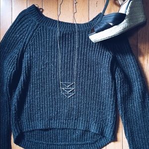 forever 21 gray sweater