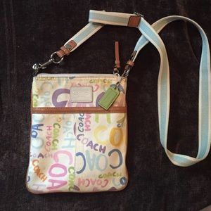 Coach Rainbow Crossbody
