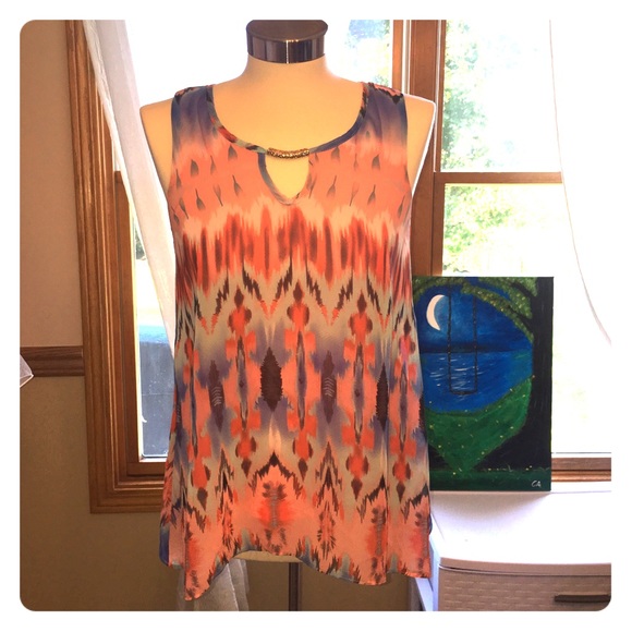 Tribal Splatter Dress Shirt