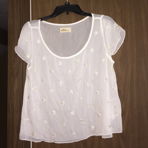 Sheer White Top