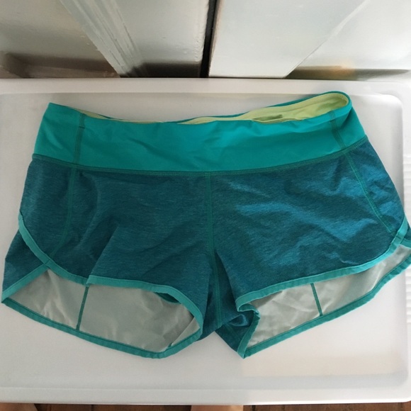 Lululemon speed shorts