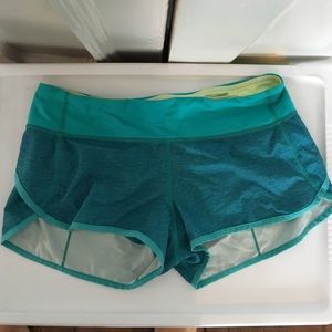 Lululemon speed shorts