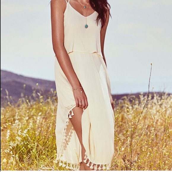 Strappy Tassel Dress