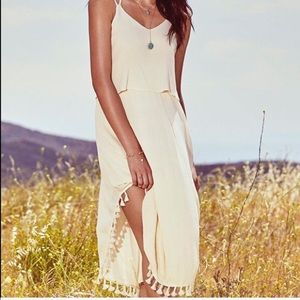 Strappy Tassel Dress