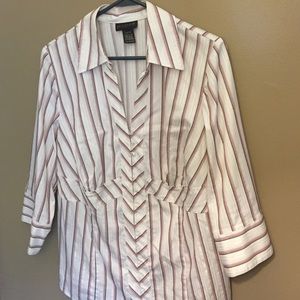 Lane Bryant size 14/16 blouse - 3/4 length sleeves