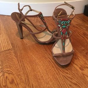 Embellished Brian Atwood Sandals