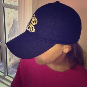 J. Crew navy baseball cap