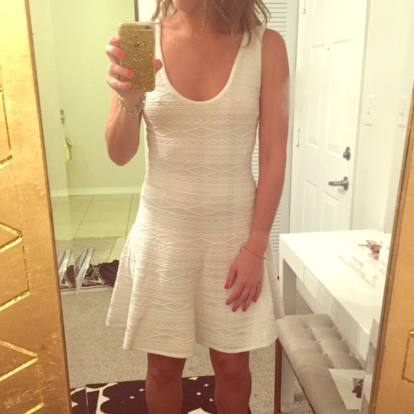 Torn by Ronny Kobo white flowy dress