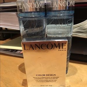 Bundle of 3. Lancôme exfoliating toner &eyeshadow