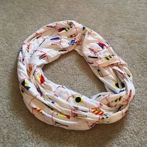 Sperry nautical infinity scarf