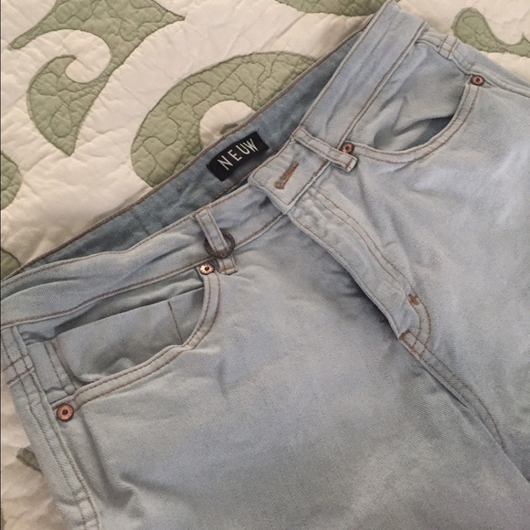 Neuw light wash skinny jeans