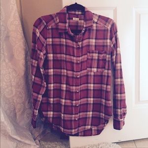 Hollister Plaid Flannel