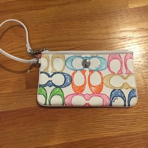 Coach wristlet