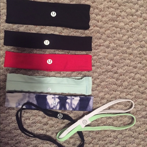 NWOT Lulu lemon headband bundle!