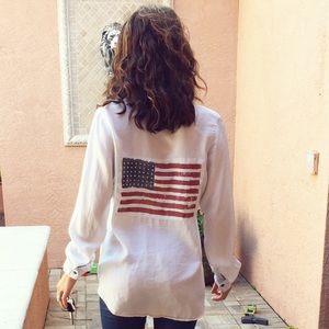 American flag long sleeve