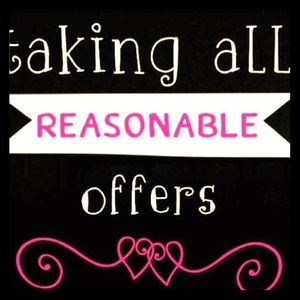 DON'T BE AFRAID TO MAKE AN OFFER!