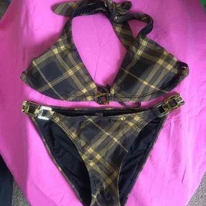 Victoria's Secret Plaid Bikini