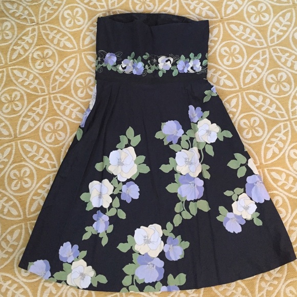 LOFT strapless dress - Picture 3 of 4