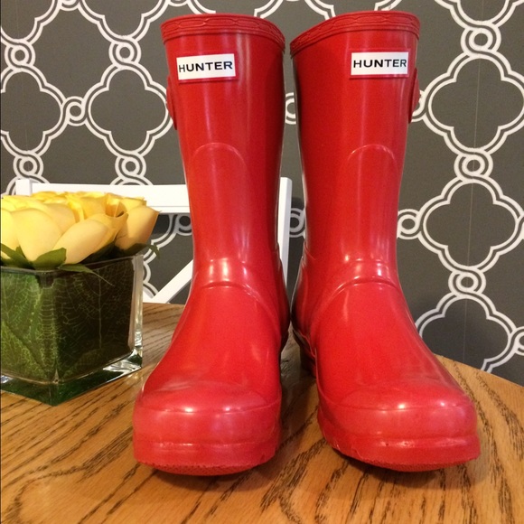 Hunter Shoes - Hunter Red Short Boots