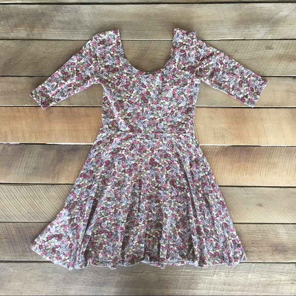 Urban Outfitters Floral Skater Dress - Picture 2 of 4