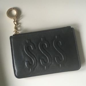Kate Spade Saturday money sign coin purse