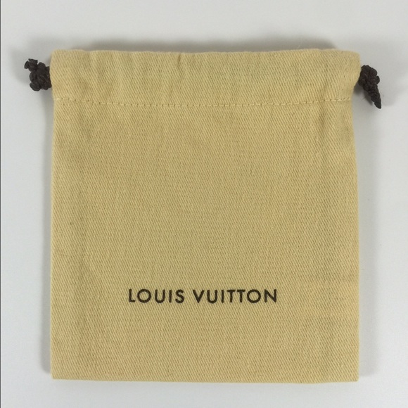 Louis Vuitton drawstring bag for keychains/charms
